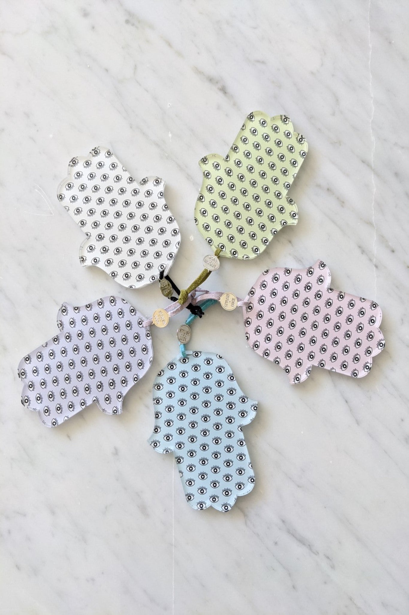 Acrylic Hamsa Evil Eye for kids room decoration - Stylish Luck Home Decor | Hamsa \ Hand Of Fatima | Good Luck Gifts