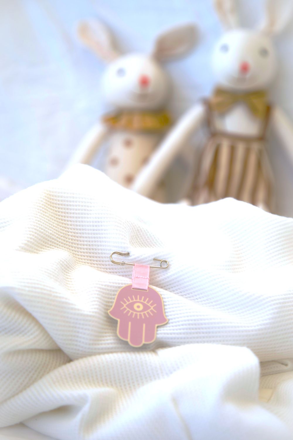 Hamsa Stroller Charm - Protection & Blessing for Little Ones - Stylish Luck Home Decor | Hamsa \ Hand Of Fatima | Good Luck Gifts