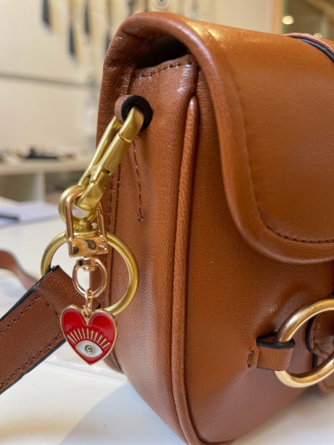 Bag charm evil eye heart - Stylish Luck Home Decor | Hamsa \ Hand Of Fatima | Good Luck Gifts Keychains for Women Bag Charms Key Chains Car Key Pendant for Purse Handbag Bag Decoration