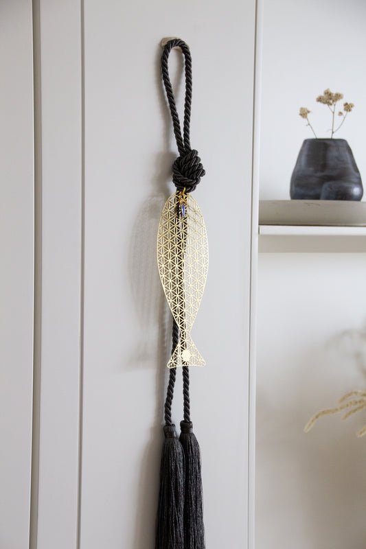 מובייל דג, דגים לתליה, דג לתליה על הקיר,קישוט לבית דגים,דג לקישוט בעיצוב מודרני,סטייליש לאק, דנית קמחי,ברכה לבית, מזל לבית,stylish luck,