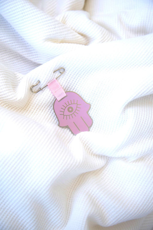 Hamsa Stroller Charm - Protection & Blessing for Little Ones - Stylish Luck Home Decor | Hamsa \ Hand Of Fatima | Good Luck Gifts