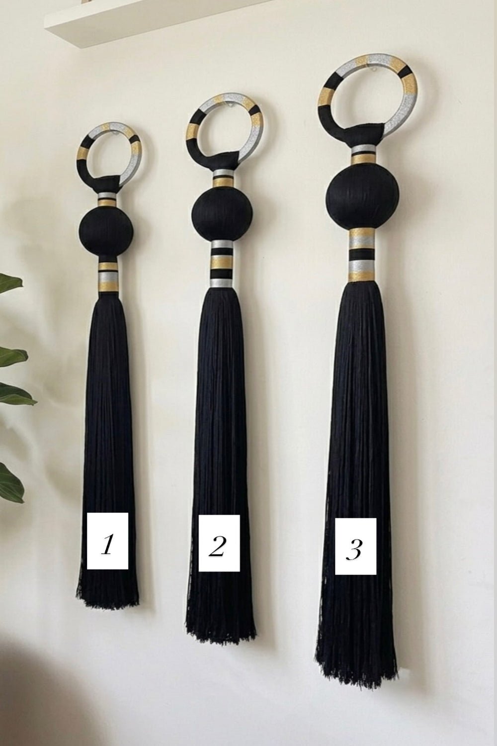 Metallic Trio - Stylish Luck Home Decor | Hamsa \ Hand Of Fatima | Good Luck Gifts