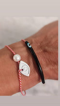 Load image into Gallery viewer, Evil eye solid color silver plated bracelet for luck - stylish luck home decor