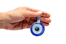 Load image into Gallery viewer, Evil eye for Baby Stroller Backpack or Baby Clothing Birth gift - stylish luck home decor