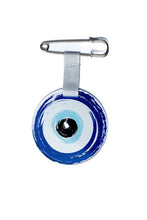 Load image into Gallery viewer, Evil eye for Baby Stroller Backpack or Baby Clothing Birth gift - stylish luck home decor