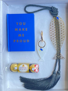 Gold Fish Holiday Gift Set - Stylish Luck Home Decor | Hamsa \ Hand Of Fatima | Good Luck Gifts