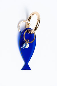 Royal Blue Fish Holiday Gift Set - Stylish Luck Home Decor | Hamsa \ Hand Of Fatima | Good Luck Gifts